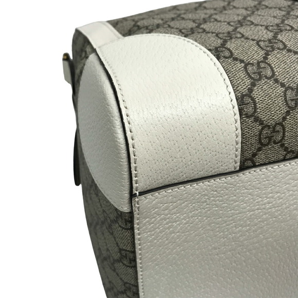 Gucci Duffel Bag Boston Shoulder Sherry GG Logo - Picture 9 of 9